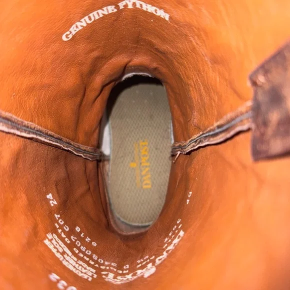 Dan Post Python Boots - Picture 8 of 10